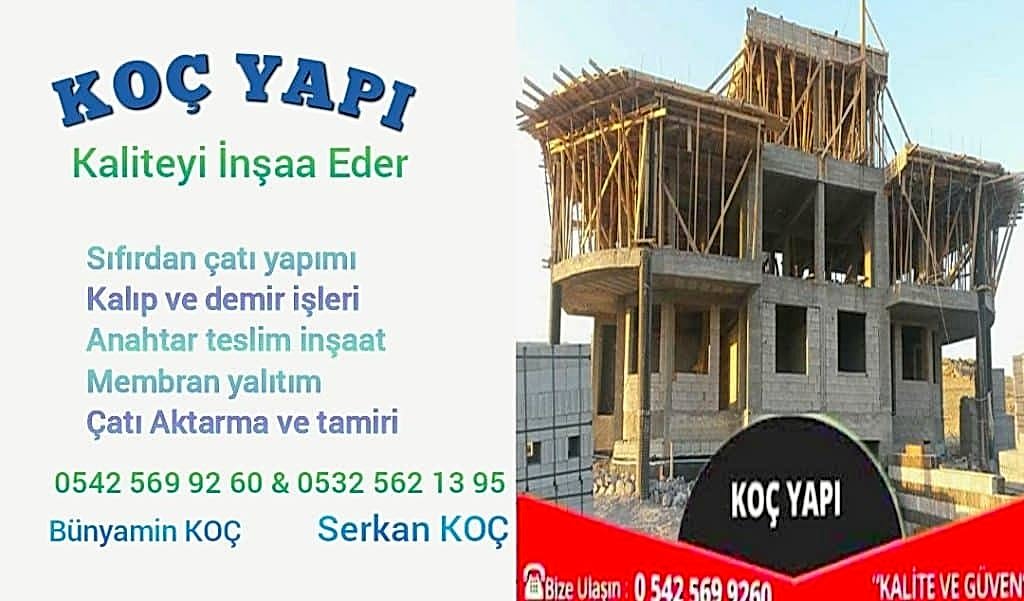 Kalıp ve çatı yapımı